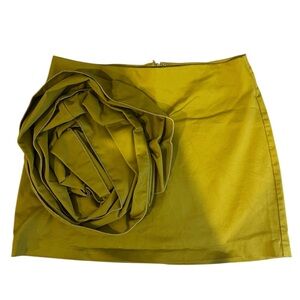 Elegant Olive Green Skirt